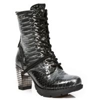 Ботинки M.TR001-C32 SERPENTE MAKI ACERO TRAIL NEGRO TACON ACERO New Rock M.TR001-C32 - маленькая картинка