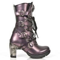 Сапоги M.TR003-C6 ANTIK LILA TRAIL NEGRO TACON ACERO New Rock M.TR003-C6 - маленькая картинка