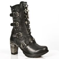 Ботинки M.TR018-C1 ITALI NOMADA NEGRO TRAIL NEGRO ACERO New Rock M.TR018-C1 - маленькая картинка