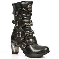 Сапоги M.TR021-C1 ITALI NEGRO NOMADA NEGRO TRAIL NEGRO TACON ACERO New Rock M.TR021-C1 - маленькая картинка