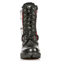 Сапоги M.TR027-C1 ITALI NEGRO TELA ESCOCESA ROJA TRAIL NEGRO-2 New Rock M.TR027-C1 - маленькая картинка