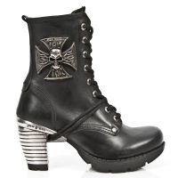 Ботинки M.TR031-C1 ITALI NEGRO PL TRAIL TACON ACERO New Rock M.TR031-C1 - маленькая картинка