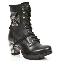 Ботинки M.TR031-C1 ITALI NEGRO PL TRAIL TACON ACERO New Rock M.TR031-C1 - маленькая картинка