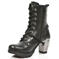 Ботинки M.TR031-C1 ITALI NEGRO PL TRAIL TACON ACERO New Rock M.TR031-C1 - маленькая картинка
