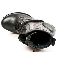 Ботинки M.TR037-C1 ITALI NEGRO ANTIK LILA PERFORADO PL TACON ACERO New Rock M.TR037-C1 - маленькая картинка