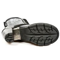Ботинки M:037-C2 ITALI NEGRO BOX PLANE PERFORADO CUADRADO TR-2 ACER New Rock M.TR037-C2 - маленькая картинка
