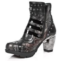  M.TR039-C1 VINTAGE FLOWER ROJO NOMADA NEGRO CHAROL NEGRO TRA New Rock M.TR039-C1 -  