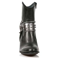 Ботинки M.TX001-C1 ITALI NEGRO PULIK ACERO TEXAS NEGRO TACON ACERO New Rock M.TX001-C1 - маленькая картинка