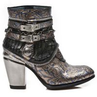 Ботинки M.TX002-C6 VINTAGE FLOWER COBRE NOMADA NEGRO TEXAS NEGRO TAC New Rock M.TX002-C6 - маленькая картинка
