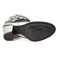 Ботинки M.TX002-C8 NAPA BLANCA CHAROL NEGRO TEXAS NEGRO TACON TEXAS New Rock M.TX002-C8 - маленькая картинка