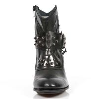 Ботинки M.TX003-R1 ITALI NEGRO PULIK ACERO TEXAS NEGRO TACON TEXAS A New Rock M.TX003-R1 - маленькая картинка