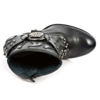 Ботинки M.TX003-R1 ITALI NEGRO PULIK ACERO TEXAS NEGRO TACON TEXAS A New Rock M.TX003-R1 - маленькая картинка