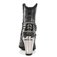 Ботинки M.TX005-S1 VINTAGE FLOWER NEGRO ANTIK NEGRO BOX PLANE REVESS New Rock M.TX005-S1 - маленькая картинка