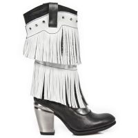  M.TX006-C2 NOMADA NEGRO PULIK ACERO NAPA BLANCA TEXAS NEGRO - 