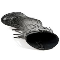 Сапоги M.TX006-C3 VINTAGE FLOWER NEGRO ITALI NEGRO TEXAS NEGRO TACO New Rock M.TX006-C3 - маленькая картинка