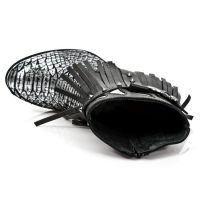  M.TX007-C1 PYTHON RETICULATUS ACERO NOMADA NEGRO TEXAS NEGRO New Rock M.TX007-C1 -  
