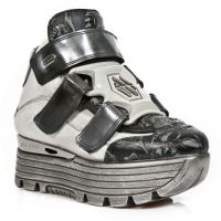 Ботинки M.URBAN003-C4 VINTAGE FLOWER NEGRO ITALI TALCO GRIS PULIK AC New Rock M.URBAN003-C4 - маленькая картинка