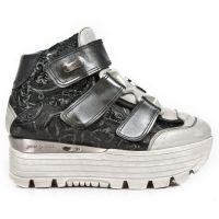  M.URBAN003-C5 ITALI TALCO GRIS VINTAGE FLOWER NEGRO PULIK AC - 