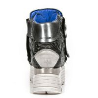 Ботинки M.URBAN003-C5 ITALI TALCO GRIS VINTAGE FLOWER NEGRO PULIK AC New Rock M.URBAN003-C5 - маленькая картинка