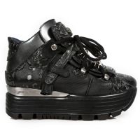Ботинки M.URBAN004-S2 VINTAGE FLOWER NEGRO ITALI NEGRO DIAMANTE GRAB New Rock M.URBAN004-S2 - маленькая картинка