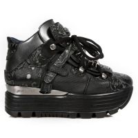 Ботинки M.URBAN004-S2 VINTAGE FLOWER NEGRO ITALI NEGRO DIAMANTE GRAB New Rock M.URBAN004-S2 - маленькая картинка