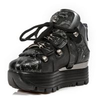 Ботинки M.URBAN004-S2 VINTAGE FLOWER NEGRO ITALI NEGRO DIAMANTE GRAB New Rock M.URBAN004-S2 - маленькая картинка