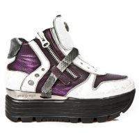 Ботинки M.URBAN005-C2 VINTAGE FLOWER BLANCO PLATA BOX FUSA METAL DIA New Rock M.URBAN005-C2 - маленькая картинка
