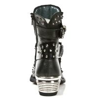 Ботинки M.WST003-PC1 ITALI NEGRO, ANTIK NEGRO, WEST N, TACON DALLAS New Rock M.WST003-PC1 - маленькая картинка