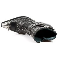 Ботинки M.WST003-PC1 ITALI NEGRO, ANTIK NEGRO, WEST N, TACON DALLAS New Rock M.WST003-PC1 - маленькая картинка