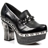  M.Z001-C3 NOMADA NEGRO ITALI NEGRO BOX PLANE PL ZUECO NEGRO New Rock M.Z001-C3 -  