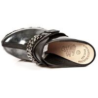 Босоножки M.Z002-C3 ITALI NEGRO, CHAROL STUCO ACERO, PLT.ZUECO NEG-ACE New Rock M.Z002-C3 - маленькая картинка