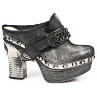 Босоножки M.Z002-C5 ITALI NEGRO ARCILLA BEIG PL ZUECO NEG PIEDRA ACERO New Rock M.Z002-C5 - маленькая картинка