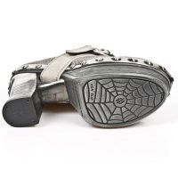 Босоножки M.Z002-C8 NATURE TIERRA PITON PLISADO TAUPE PL ZUECO NEG PIE New Rock M.Z002-C8 - маленькая картинка
