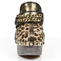 Босоножки M.Z002-C9 BOX OROMANE PELO LEOPARDO ITALI NEG PL ZUECO NEG P New Rock M.Z002-C9 - маленькая картинка