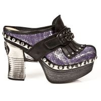 Босоножки M.Z003-C1 ITALI NEGRO, PITON PLIS.PLATA_VIOLA, P.ZUECO NEG-A New Rock M.Z003-C1 - маленькая картинка