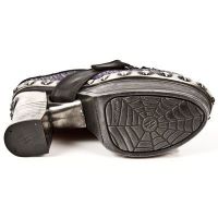 Босоножки M.Z003-C1 ITALI NEGRO, PITON PLIS.PLATA_VIOLA, P.ZUECO NEG-A New Rock M.Z003-C1 - маленькая картинка
