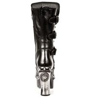 Сапоги M.Z006-C1 NOMADA NEGRO, PLAT.ZUECO NEGRO-ACERO New Rock M.Z006-C1 - маленькая картинка