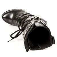Сапоги M.Z006-C1 NOMADA NEGRO, PLAT.ZUECO NEGRO-ACERO New Rock M.Z006-C1 - маленькая картинка