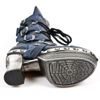 Сапоги M.Z006-C3 BUFALO AZUL PL ZUECO NEGRO PIEDRA ENT ACERO T ACER New Rock M.Z006-C3 - маленькая картинка