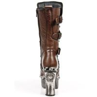 Сапоги M.Z006-C4 BUFALO MORO PL ZUECO NEGRO PIEDRA ENT ACERO T ACER New Rock M.Z006-C4 - маленькая картинка