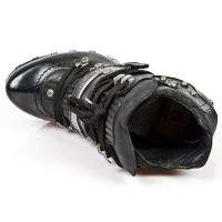 Ботильоны M.Z009-C10 NOMADA NEGRO, ITALI NEGRO, BOX PLANE, PLT. ZUECO New Rock M.Z009-C10 - маленькая картинка