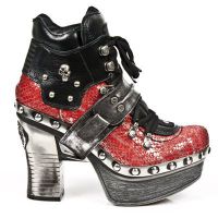  M.Z009-C2 PITON PLISADO ROJO ACERO NOM NEG BOX PLANE PL ZUEC New Rock M.Z009-C2 -  