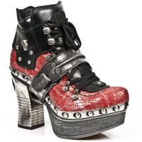  M.Z009-C2 PITON PLISADO ROJO ACERO NOM NEG BOX PLANE PL ZUEC New Rock M.Z009-C2 -  