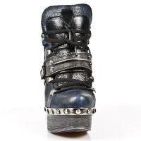Ботильоны M.Z011-C2 ARCILLA JEANS NOMADA NEGRO BOX PLANE PL ZUECO NEGR New Rock M.Z011-C2 - маленькая картинка