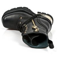 Ботинки M.1046-R3 ITALI NEGRO PLANING NEW NEGRO M8 ORO VIEJO New Rock M.1046-R3 - маленькая картинка