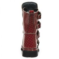 Ботинки M.1471-C13 HOLE ROJO PLANING NEGRO SIN COMFORT PLUS New Rock M.1471-C13 - маленькая картинка