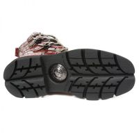 Ботинки M.1471-C13 HOLE ROJO PLANING NEGRO SIN COMFORT PLUS New Rock M.1471-C13 - маленькая картинка