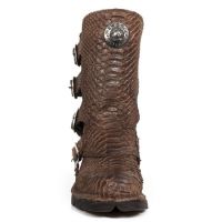 Ботинки M.1471-S15 PITON RAW MARRON, PLANING MARRON SIN New Rock M.1471-S15 - маленькая картинка