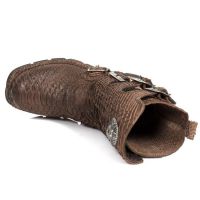 Ботинки M.1471-S15 PITON RAW MARRON, PLANING MARRON SIN New Rock M.1471-S15 - маленькая картинка
