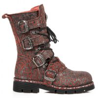  M.1473-C31 FLORAL BOX PLANE-ROJO REVESS ROJO PLANING NEGRO New Rock M.1473-C31 -  